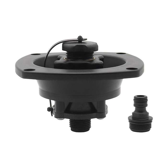 RV Water Port Check Valve Check Water Tank Port Rotating Water Filling Port with Cover RV Yacht Modi