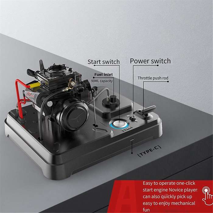 -S100AT 4 Stroke Engine Model Methanol Engine with Kit One Key Start 4000-10500Rpm Engine Model