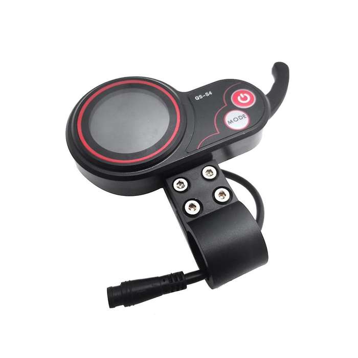 -s4 48v-60v Thumb Throttle Lcd Display Meter for Zero 8 9 10 8x 10x Electric Scooter 6pin Display A