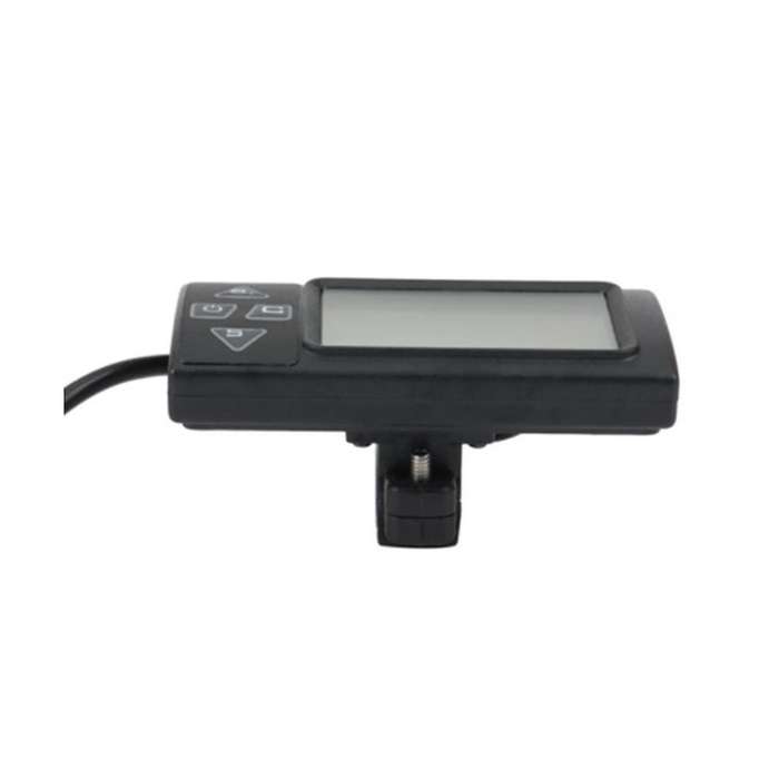 S861 Lcd Ebike Display with Plug for Electric Bike Bldc Controller Control Panel Black 24v-36v