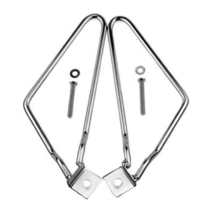 Saddlebag Protective Bracket Saddlebag Bracket Saddlebag Support Rod Handlebar Mount for ,silver