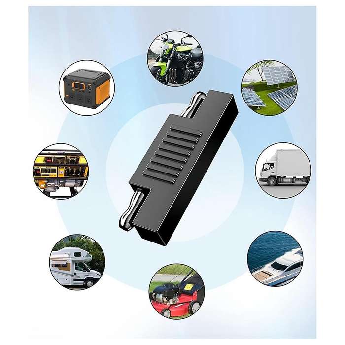 SAE Connector SAE to SAE Polarity Reverse Quick Disconnect Cable Plug Adapter for Solar Panel Batter