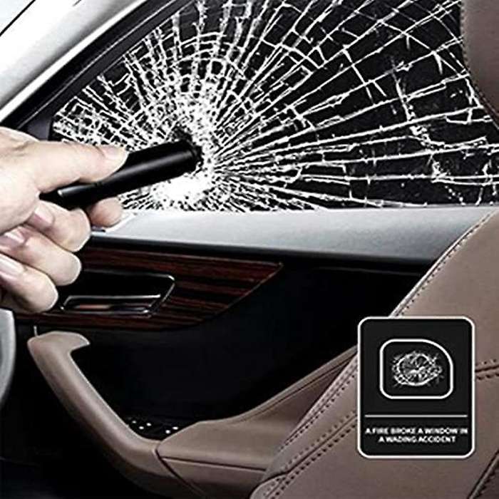 Safety Hammer, Safe Hammer Glass Breaker, Glass Breaker and Seatbelt Cutter, Car Emergency Escape To