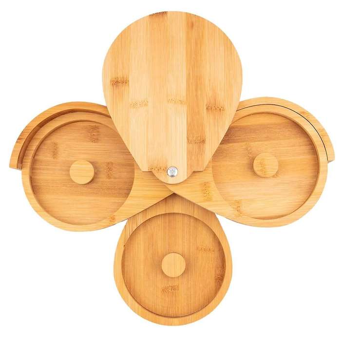 Salt Room Set, Bamboo Glass Room Bartender Tool for Cocktails Suitable for Parties Or Home Bar and J