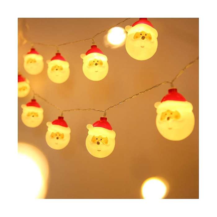 Santaclaus Led String Light Outdoor for Christmas Garden Decor for Holiday Lighting Decor Wedding De