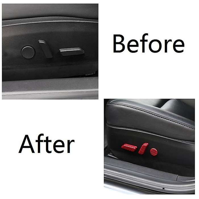 Seat Adjustment Switch Control Button Cover Trim for Internal Accessories