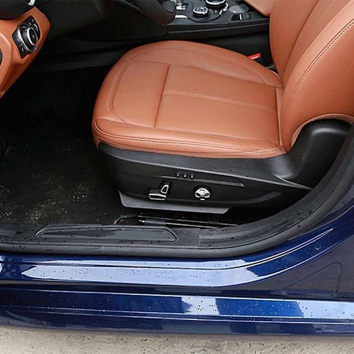 Seat Adjustment Button Cover Trim for Stelvio 2017 2018