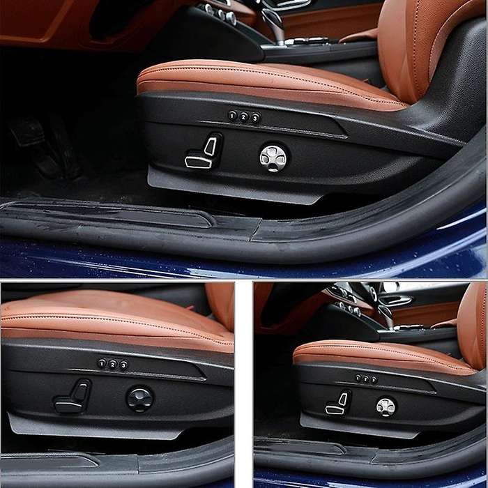 Seat Adjustment Button Cover Trim for Stelvio 2017 2018