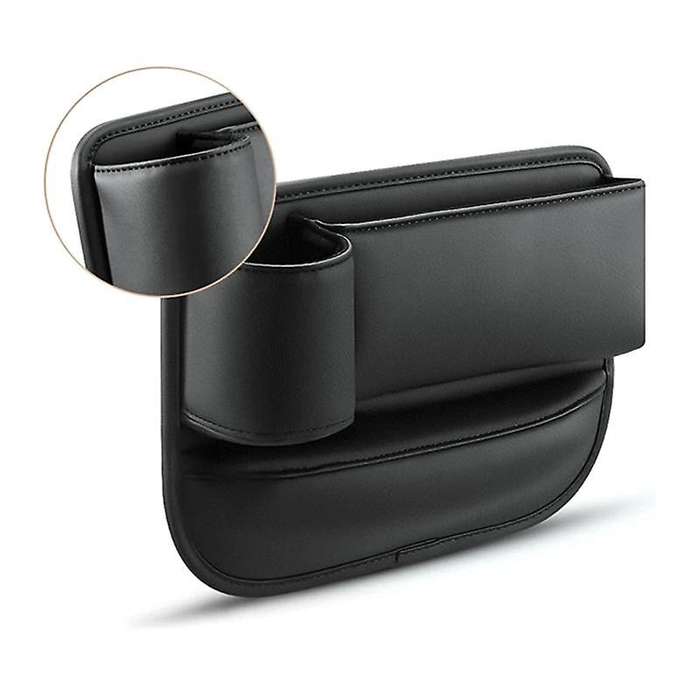 Seats Space Storage Bag Pu Left Car Auto Console Side Car Crevice Storage Box Slit Space Filler Wit