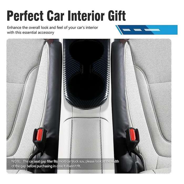Seat Space Filler Spacer Universal Seat Space Filler Plug for Car Suv Truck Fit Organizer Fill The