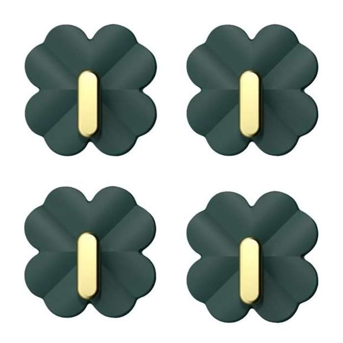 Self Adhesive Hooks for Wall No Damage Heavy Duty Bag Hanger Decorative Purse Holder Sticky Wall Ho