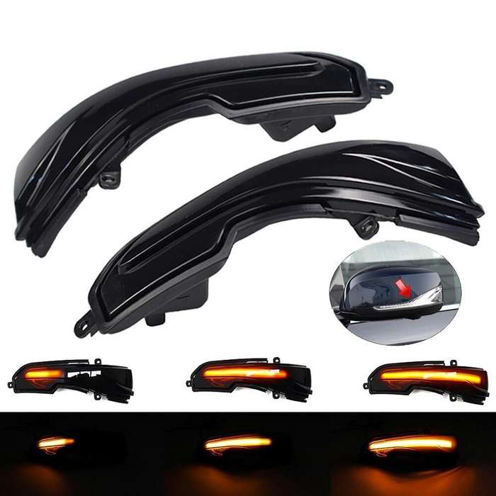Sequential Dynamic Turn Signal LED Light Side Mirror Repeater for Q30 Q50 Q60 Q70 QX50 QX60 QX70