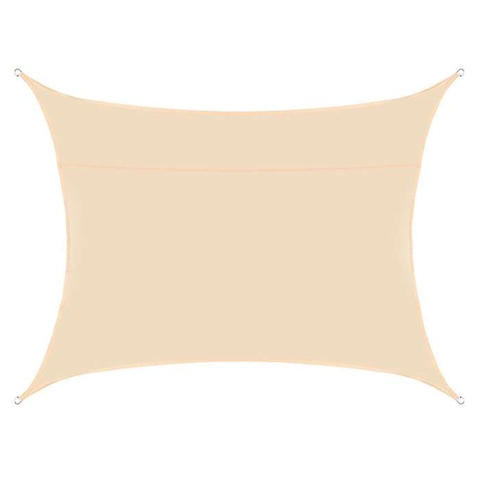 Shade Sail, Rectangle 6.5 X 10inch Sunshades Canopy, Sunrays Block Awning for Patio, , Backyard, G