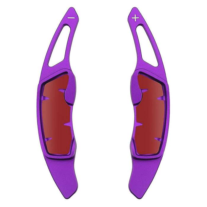 Shift Paddles Cover Extension Steering Wheel Shifter Extended for Forester XV BRZ ,Purple