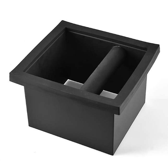 Shock-absorbing Coffee Machine Beat Box Anti- Coffee Grinder Trash Bin with Knock Bar for Barista