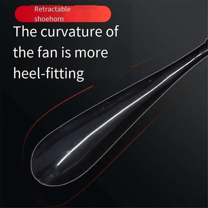 Shoe Horn Handle, Retractable Shoe Horn, Stainless Steel Shoe Horn Handle Shoe Lift Shoe Puller