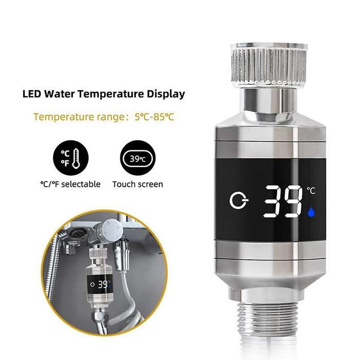 Shower Faucets Water Thermometer Bathtub Shower Faucet Kitchen Home Water Temperature Thermometer