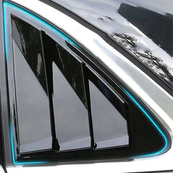 Shutter Decorative Stickers Rear Triangle Window Exterior Decorative Accessories for - Old A-Class 2