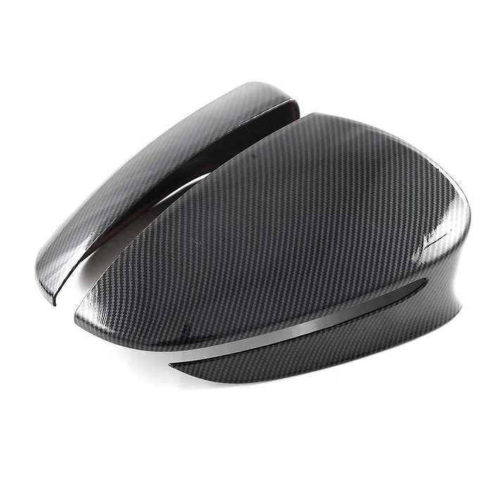 Side Door Mirror Cap Rearview Mirror Cover Trim Protective Decoration Carbon Fiber Look for TANG
