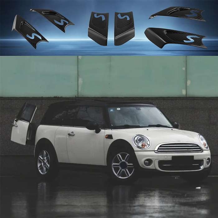 Side Markers Scuttle Vents Overlay Cover for R55 R56 R57 R58 R59 MK2 2007-2013 Side Trim Cover