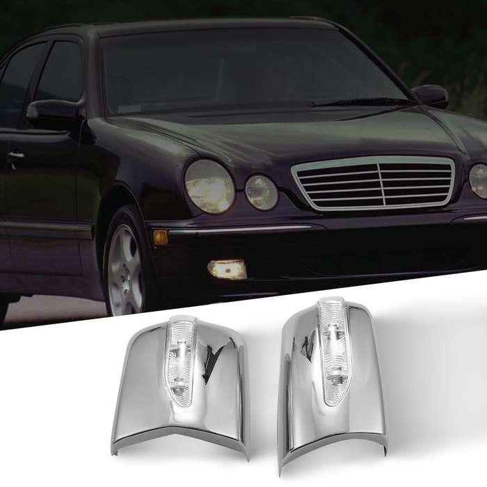 Side Mirror Cover with LED Side Blinker LHD for W124 E Class 1986-1994