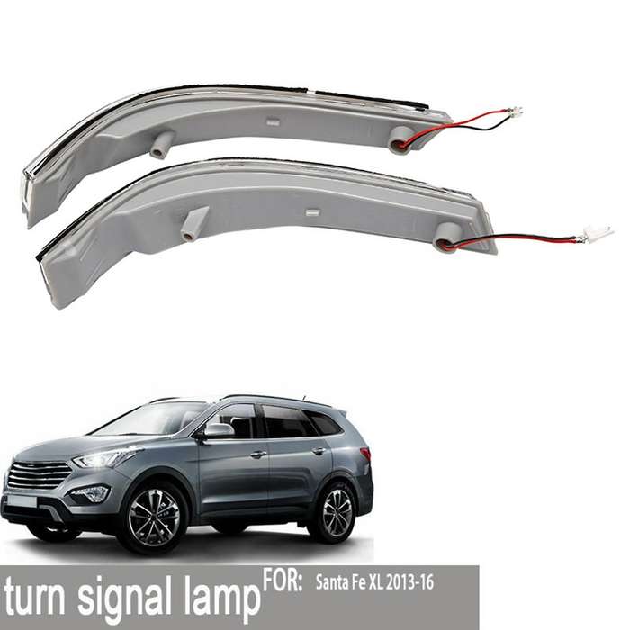 Side Rearview Mirror Blinks LED Turn Signal Indicator for Grand 2013-2016 87613B8000 Amber