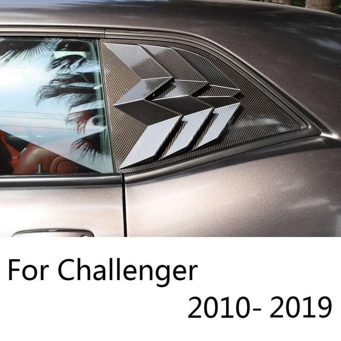 Side Window Louver Windshield Sun Shade Cover for 2010-2019 Exterior Accessories
