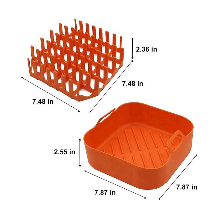 Silicone Bacon Cooker Bacon Cooker Tray Bacon Rack Tray and Grease Collector for Oven Cooking