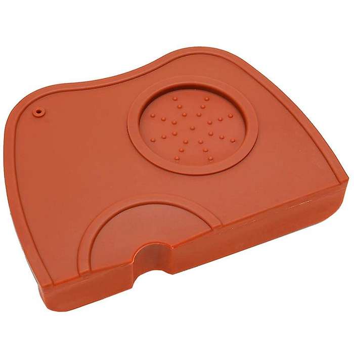 Silicone Coffee Tamper Mat, Anti-Skid Espresso Tamping Holder, Thick Wear Resistance Fluted Coffee G