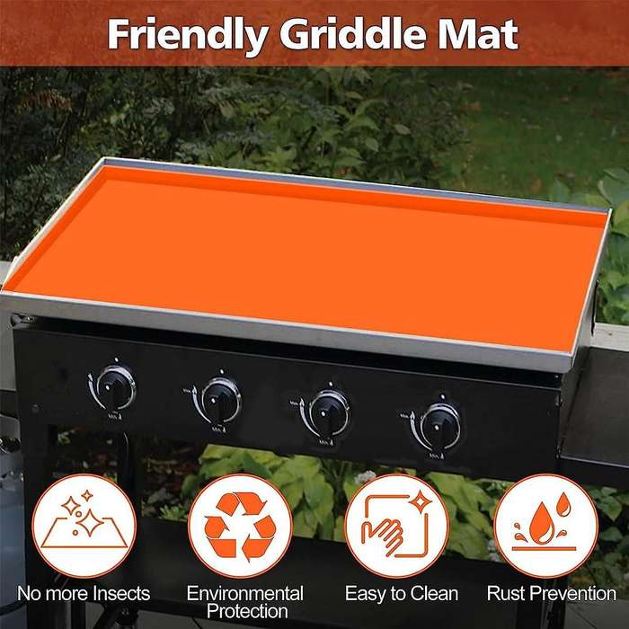 Silicone Griddle Mat for 36 Inch Griddle, Heavy Silicone Mat, Protect Griddle From Rodents, , Debris
