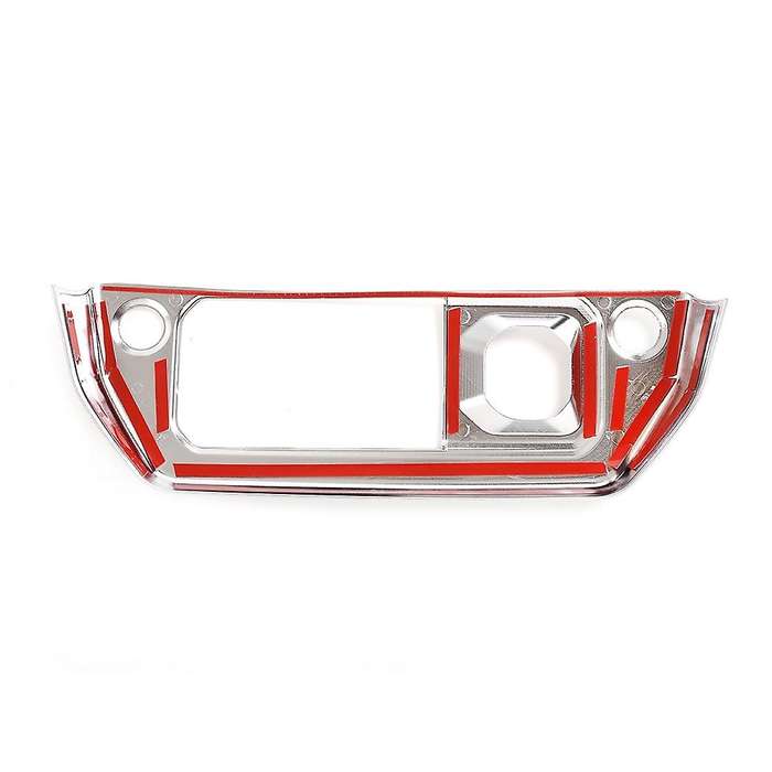 Silver Center Control Air Conditioning Button Cover Trim Gear Shift Panel Frame for 2020 2021