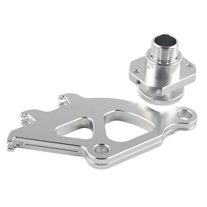 Silver Firewall Adjuster and Triple Hook Clutch Quadrant Kit for Manual Transmission 1996-2004