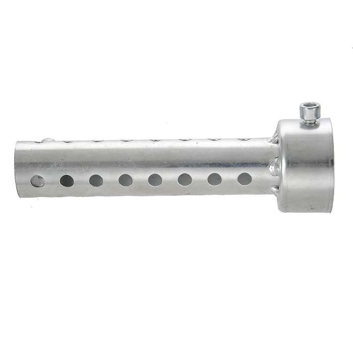 Silver Motorcycle Exhaust Can Muffler Insert Baffle DB 42mm x 140mm