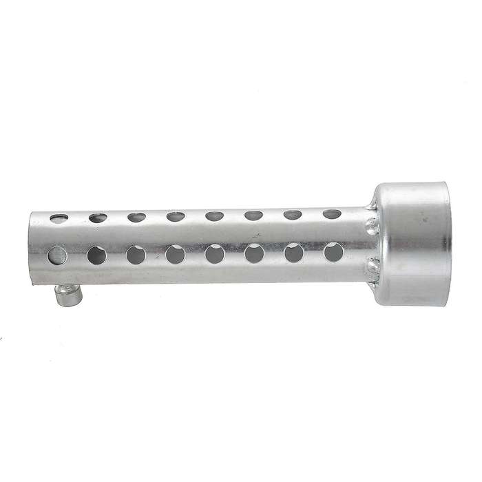 Silver Motorcycle Exhaust Can Muffler Insert Baffle DB 42mm x 140mm