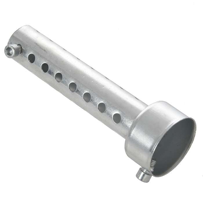 Silver Motorcycle Exhaust Can Muffler Insert Baffle DB 42mm x 140mm