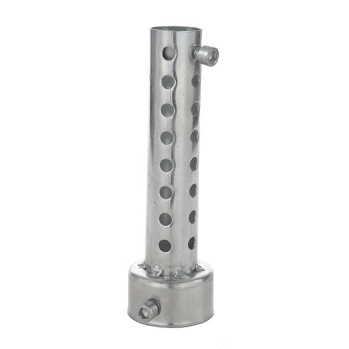 Silver Motorcycle Exhaust Can Muffler Insert Baffle DB 42mm x 140mm