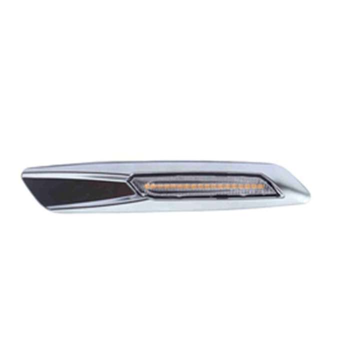 Silver Plating Car Dynamic Led Side Marker Light Turn Signal Light for 5 Series F10 Sedan Pre- 2011