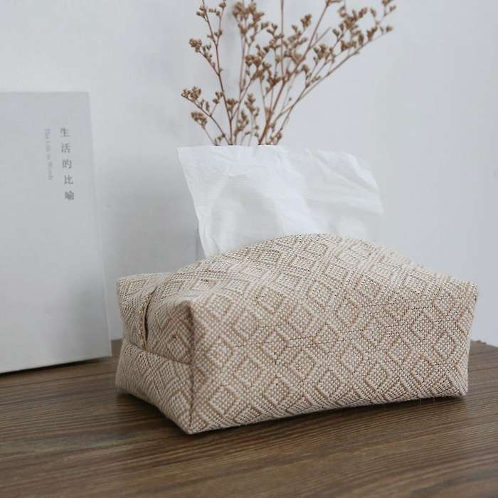 Simple Tissue Box Living Room Cotton Pumping Tissue Case Car Towel Napkin Papers Holder Pouch Tabl