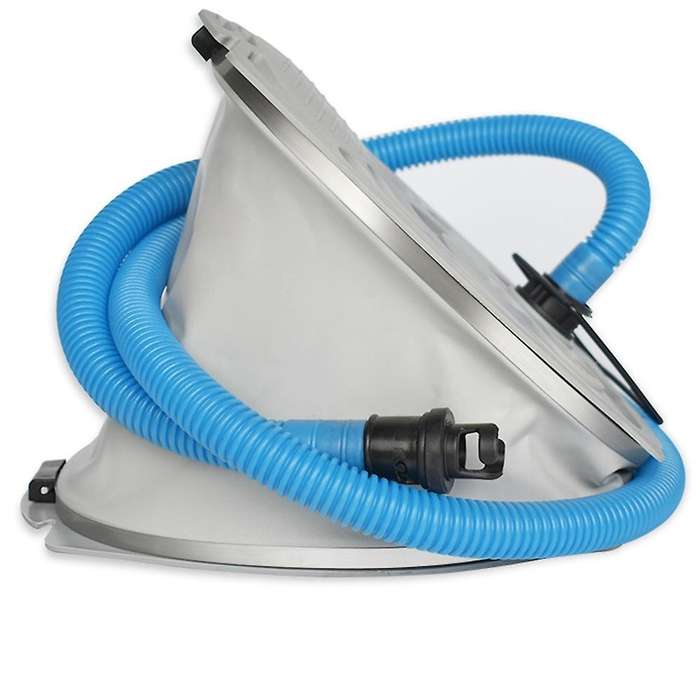 Single Stage Foot Pump for Inflatable Boats Support Inflation and Deflation