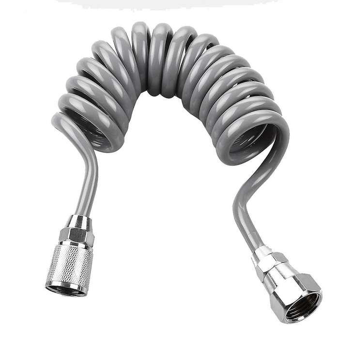 Sink Faucet Hose 59 Inch, Flexible Telescopic Shower Hose Plumbing Toilet Bidet Sprayer