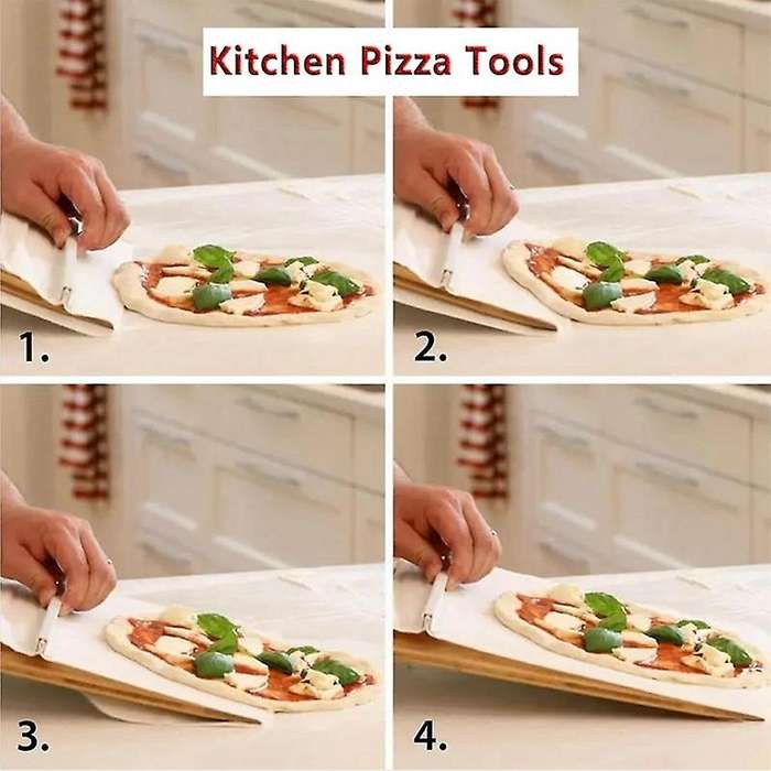 Sliding Pizza Peel - Pala Pizza Scorrevole, The Pizza Peel That Transfers Pizza Perfectly, Non-stick