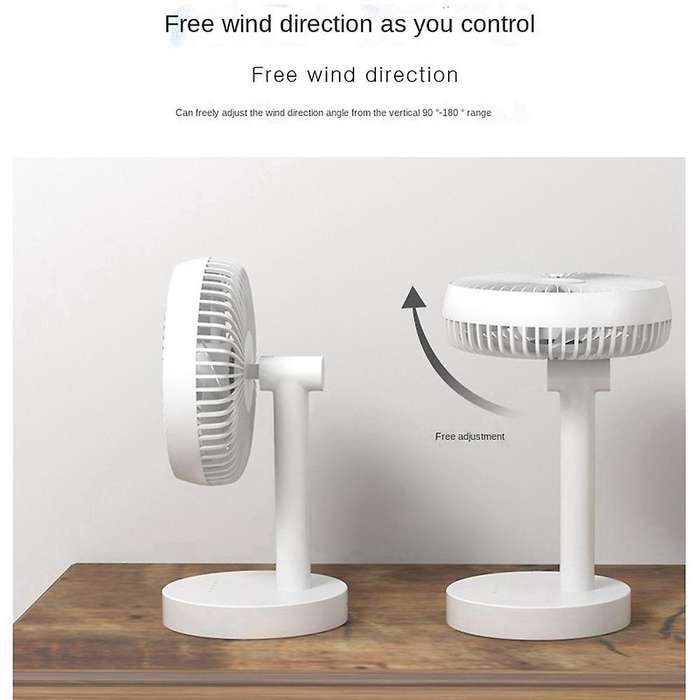 Small Fan Small Personal Desk Fan Strong Wind Quiet Operation Portable Mini Fan for Home Office Bedr