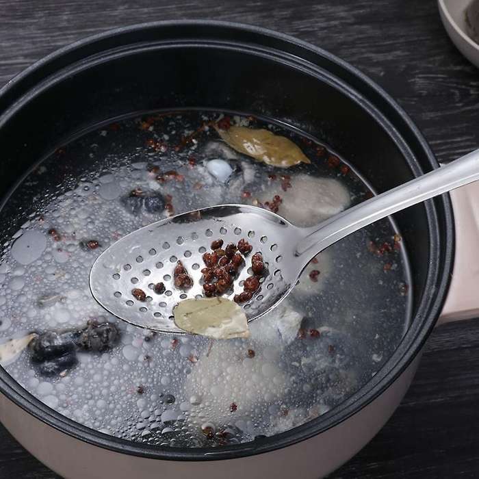 Small Colander Thickened Household Fried Dumpling Spoon Kitchen Colander