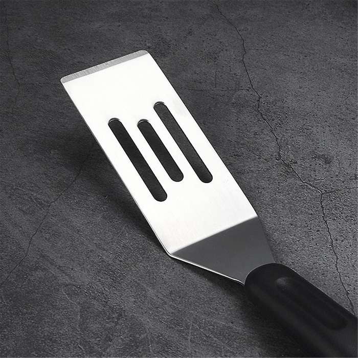 Small Spatula 2 PCS, Mini Serving Spatula for Kitchen Use, Metal Spatula for Serving and Turning, Pe