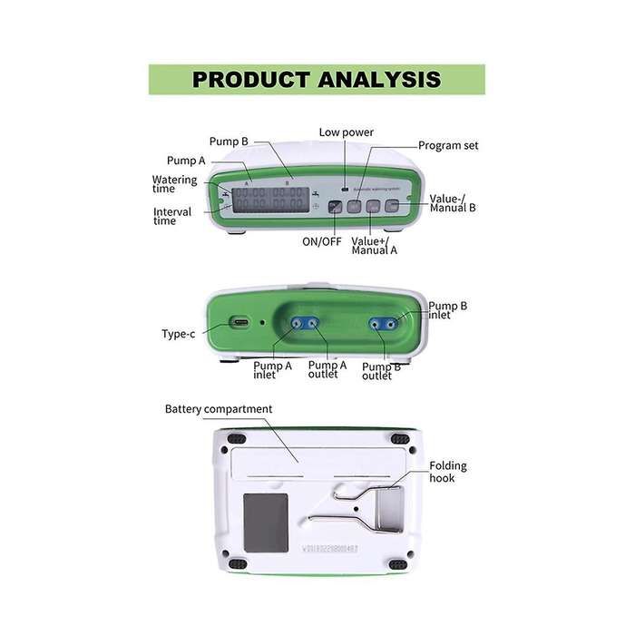 Smart Automatic Waterer Potted Plant Timing Watering Garden Balcony Drip Irrigation Sprinkler Syste