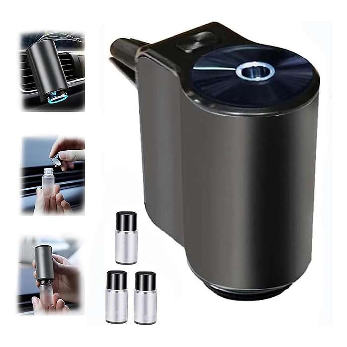 Smart Car Air Freshener 3 Levels Portable Smart Car Air Freshener, Inteligente Car with 3Pcs Empty