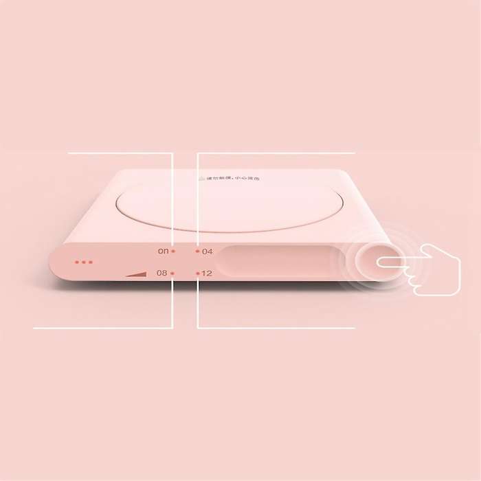 Smart Home Mini Heating Coasters Heating USB Electric Tray Coffee Tea Drink Warmer 3 Levels Adjustme