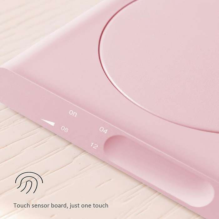 Smart Home Mini Heating Coasters Heating USB Electric Tray Coffee Tea Drink Warmer 3 Levels Adjustme