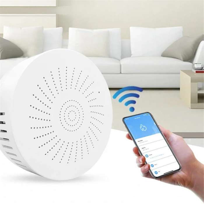 Smart Home Wireless Wifi Combustible Gas Detector Smart Life App Remote Alarm 85db Security Protect