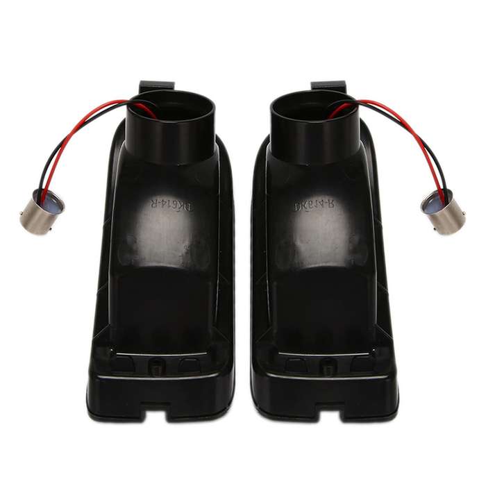 Smoke Black Car Front Bumper LED Turn Signal Indicator Lights for 1999-2001 2.5RS Coupe & Sedan SU25